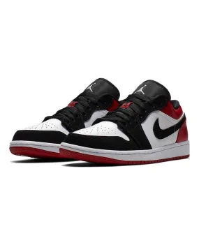 1 Low Black Toe White Black Red