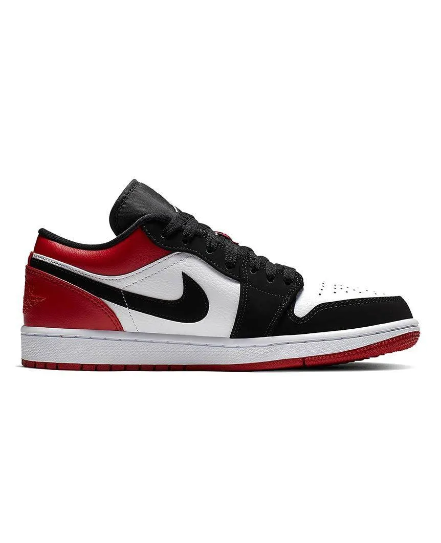 1 Low Black Toe White Black Red