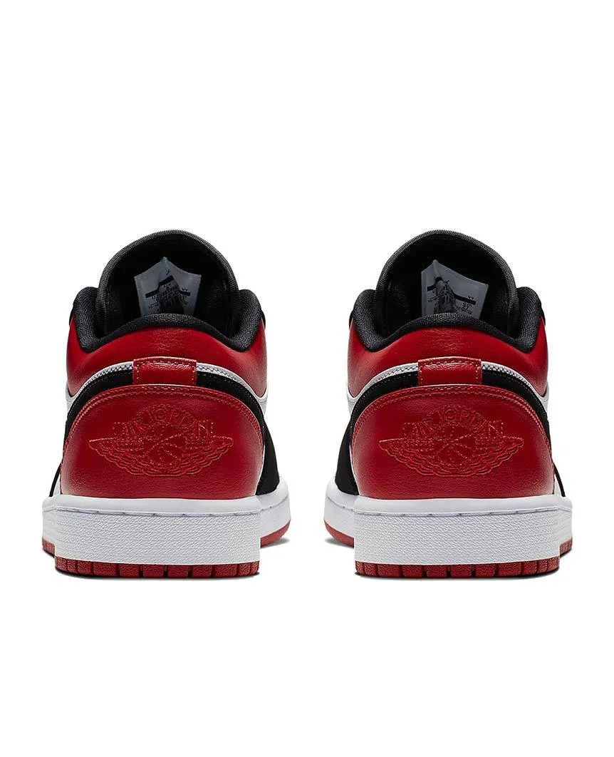 1 Low Black Toe White Black Red