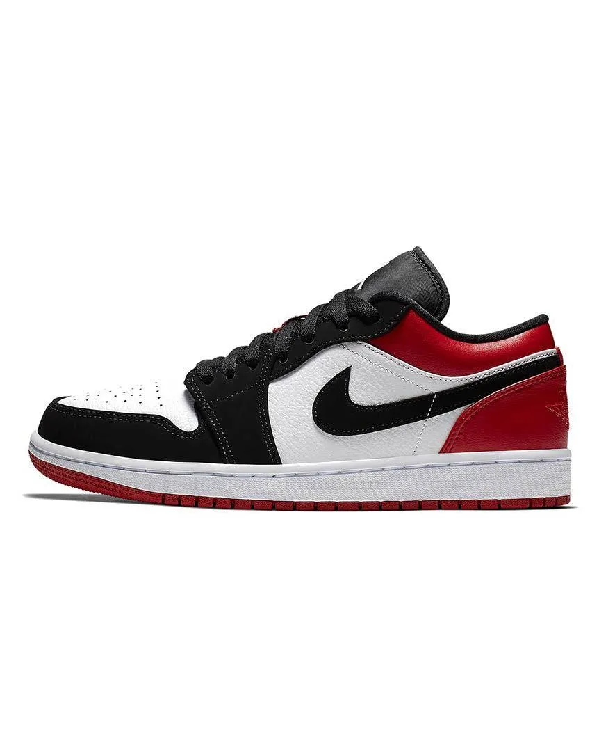 1 Low Black Toe White Black Red