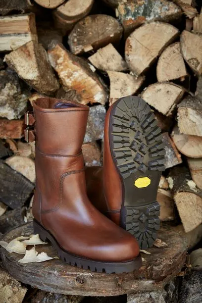 10 " Country Boot in Tan Leather - Men’s - Hawk  - Last few pairs