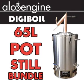 65L Alcoengine Copper Pot Still Bundle