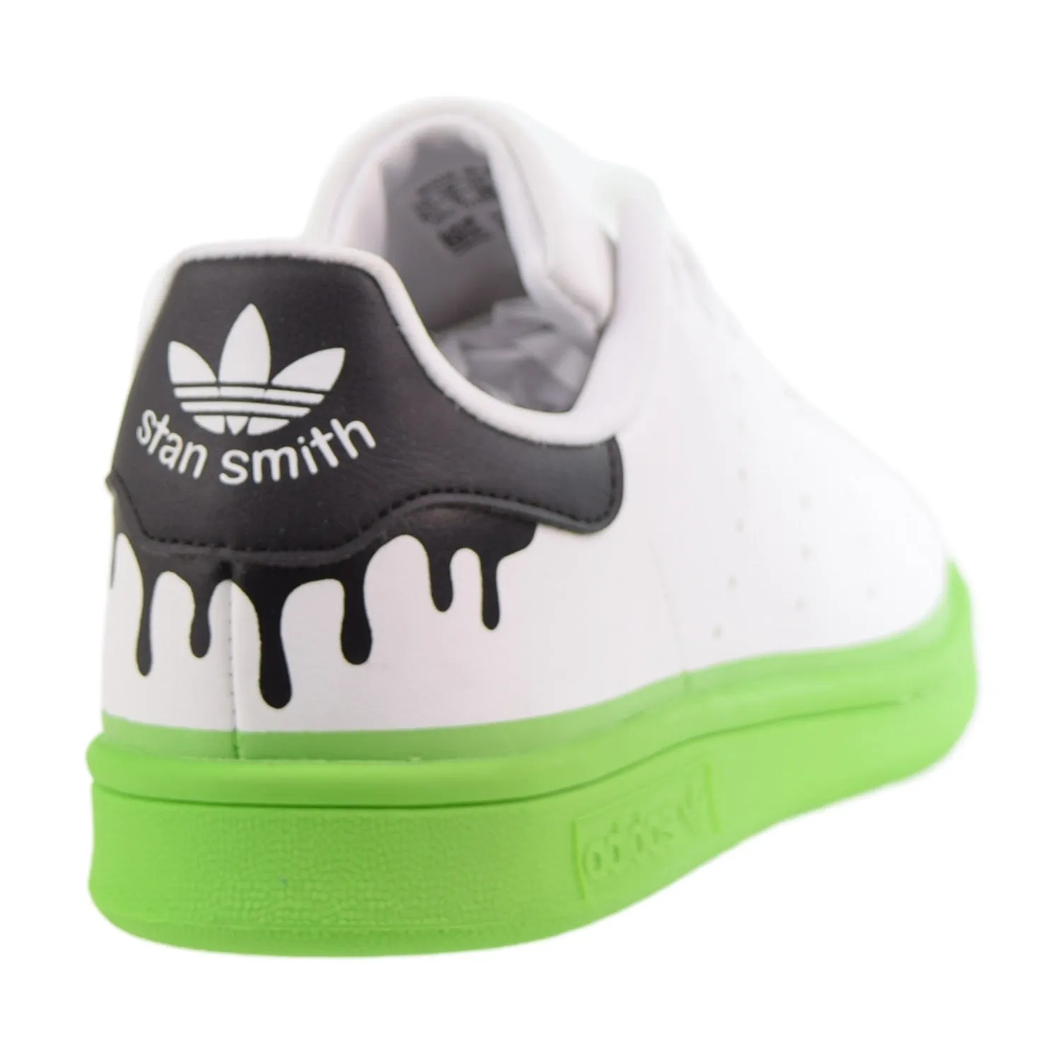 Adidas Stan Smith J Big Kids' Shoes Cloud White-Solid Green