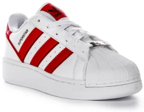 Adidas Superstar XLG In White Red For Youth