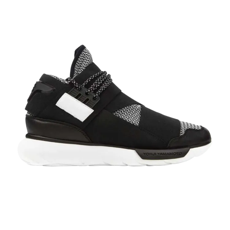 Adidas Y-3 Qasa High 'Black White' 2014 sneakers, black