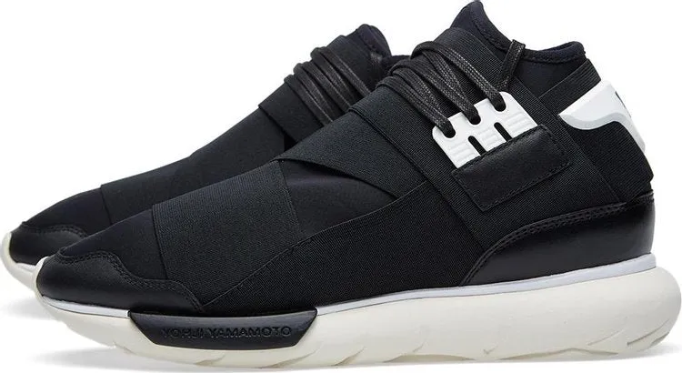 Adidas Y-3 Qasa High 'Black White' sneakers, black