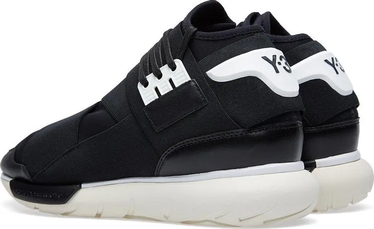 Adidas Y-3 Qasa High 'Black White' sneakers, black