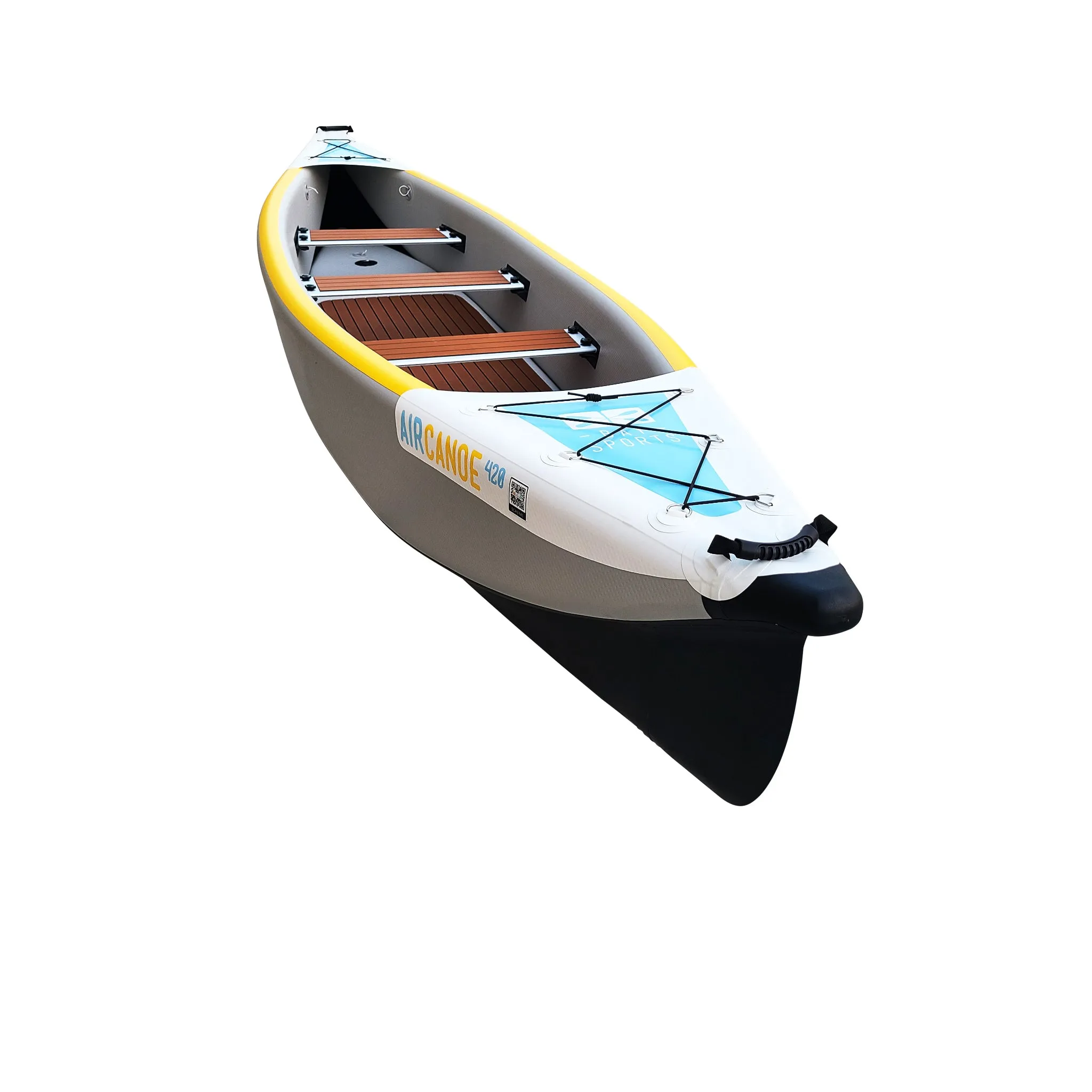 Air Canoe 420 - 4.2m 3-Seater Inflatable Canoe