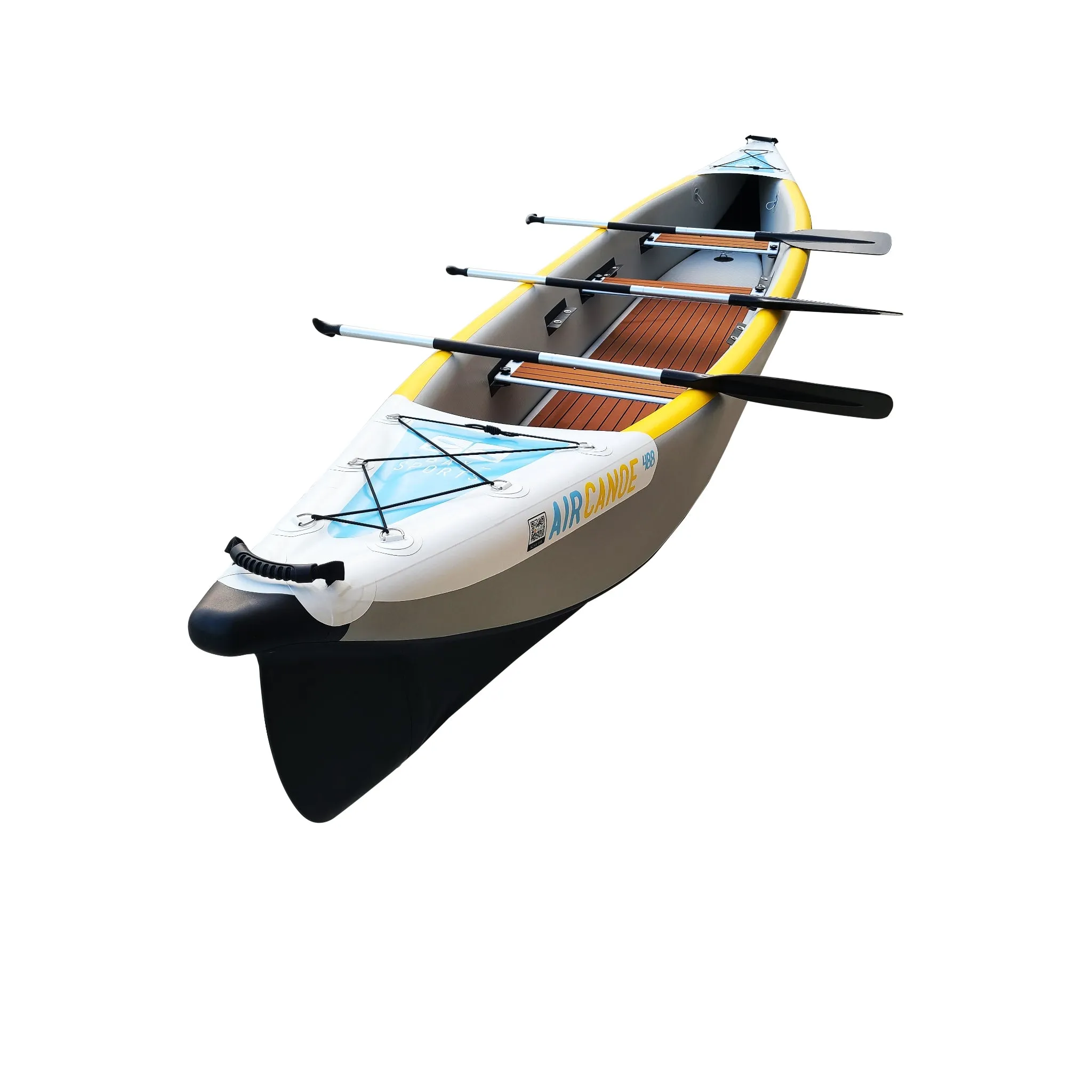 Air Canoe 488 - 4.88m 3-Seater Inflatable Canoe