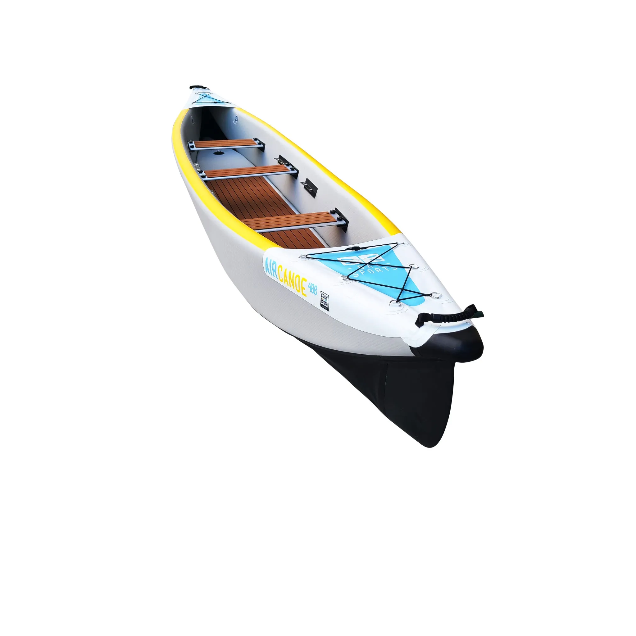 Air Canoe 488 - 4.88m 3-Seater Inflatable Canoe