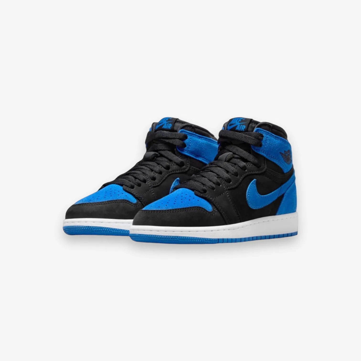 AIR JORDAN 1 HIGH OG Retro GS Black Royal Blue FD1437-042