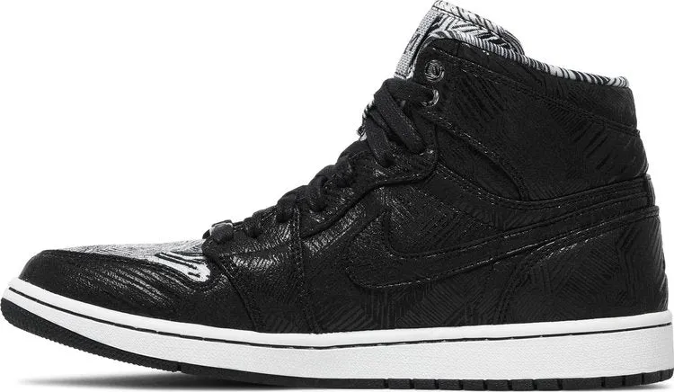 Air Jordan 1 Retro High BHM Sneakers, Black