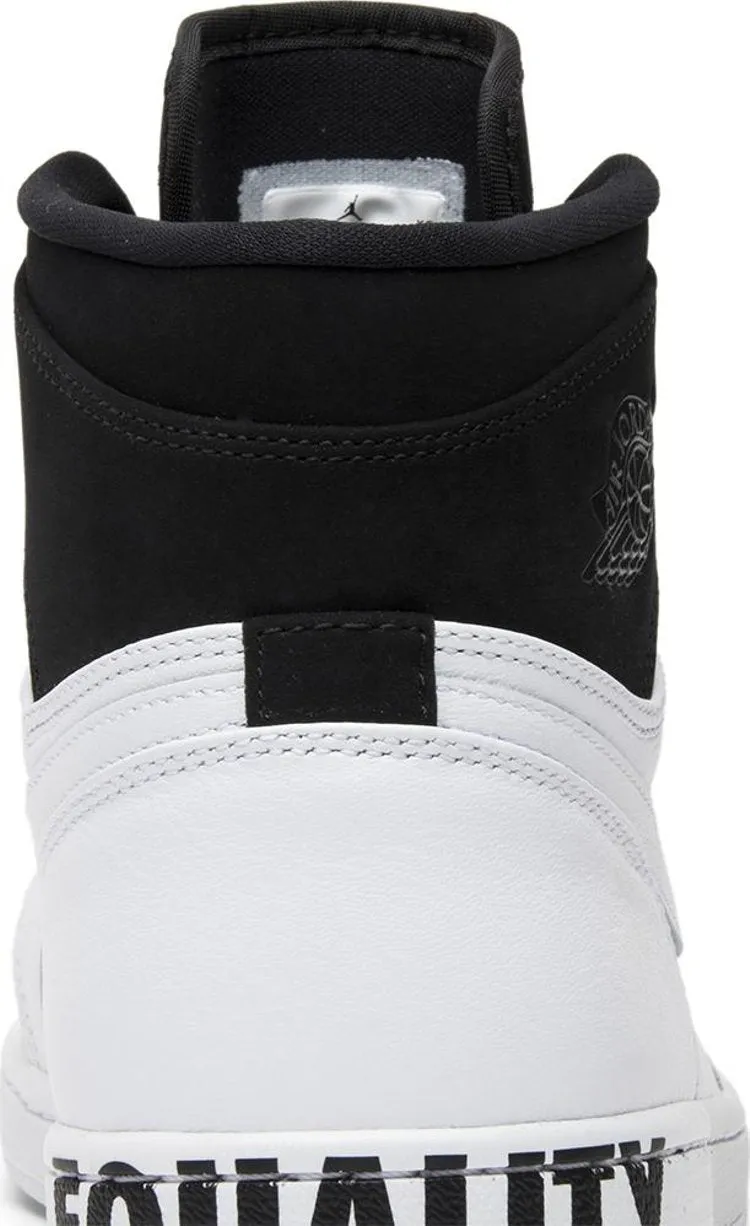 Air Jordan 1 Retro High Equality Sneakers, Black