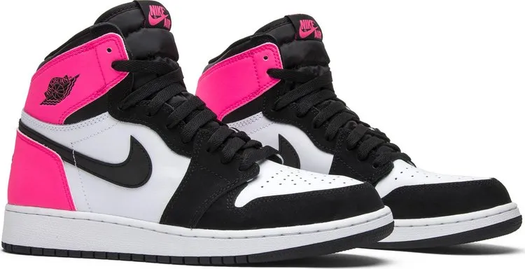 Air Jordan 1 Retro High GG Valentines Day Sneakers, Black