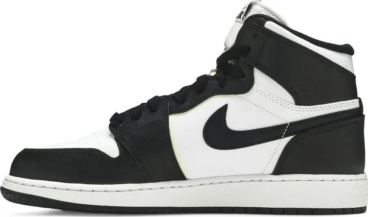 Air Jordan 1 Retro High OG BG Black White 2014 sneakers, black