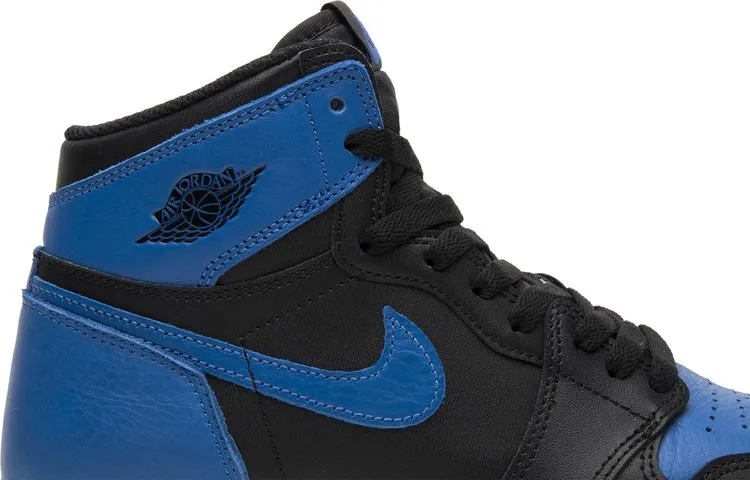 Air Jordan 1 Retro High OG BG Royal 2017 sneakers, black