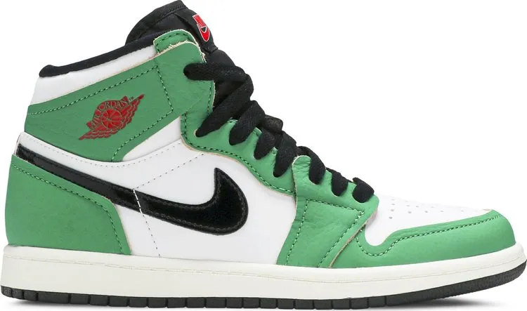 Air Jordan 1 Retro High OG PS Lucky Green sneakers, green