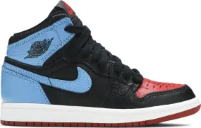 Air Jordan 1 Retro High OG PS UNC to Chicago sneakers, black