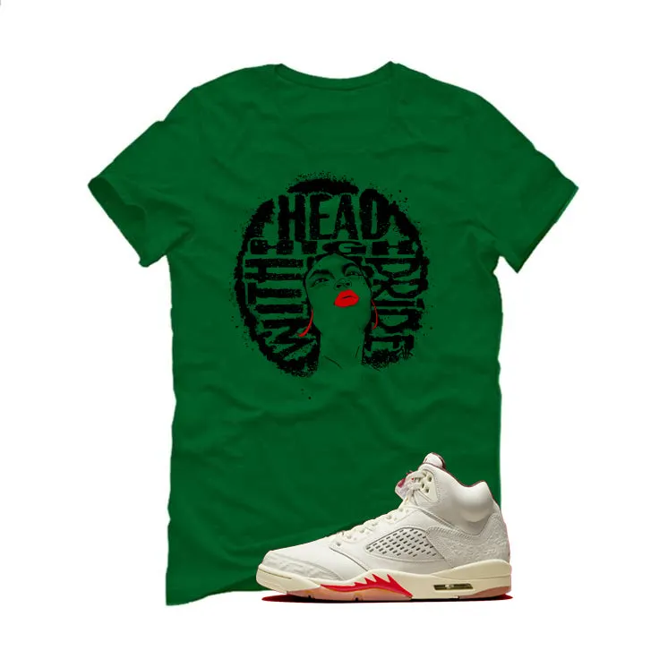 Air Jordan 5 El Grito Pine Green T-Shirt (Head High)| illcurrency