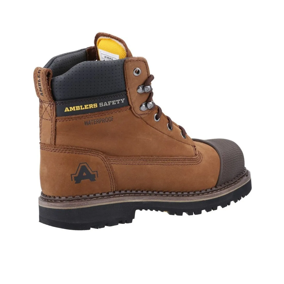 Amblers Mens AS233 Leather Scuff Boot