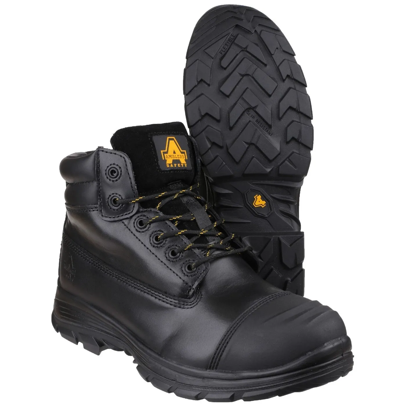 Amblers Safety FS301 Brecon Metatarsal Guard Safety Boot S3 Black