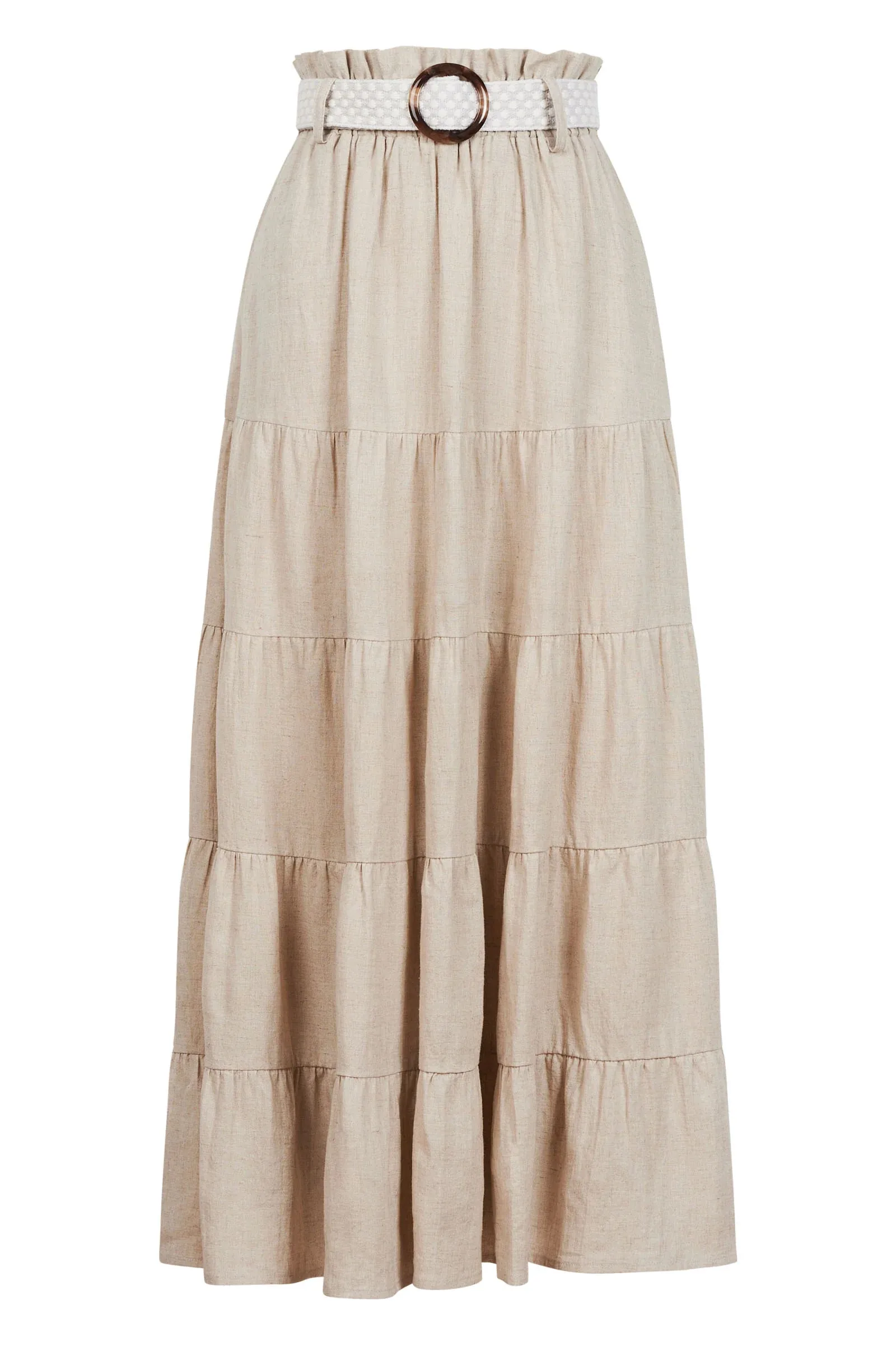 Amelie Maxi Skirt - Canvas