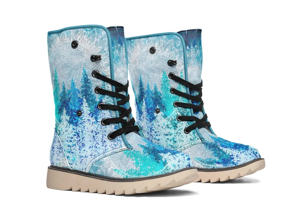 Among The Pines Mandala Moon Boots