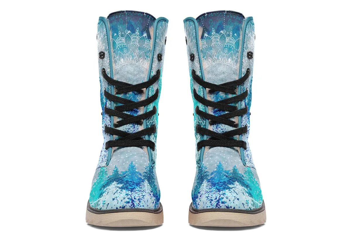 Among The Pines Mandala Moon Boots