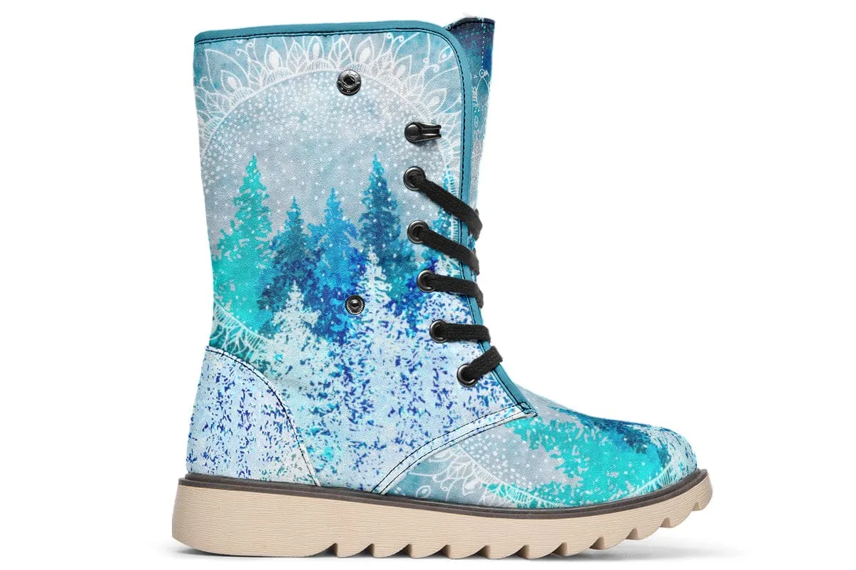 Among The Pines Mandala Moon Boots