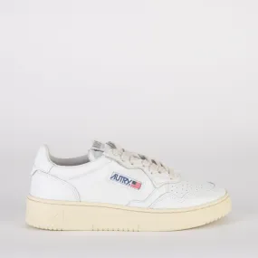 AUTRY SNEAKERS - MEDALIST LOW - WHT/WHT