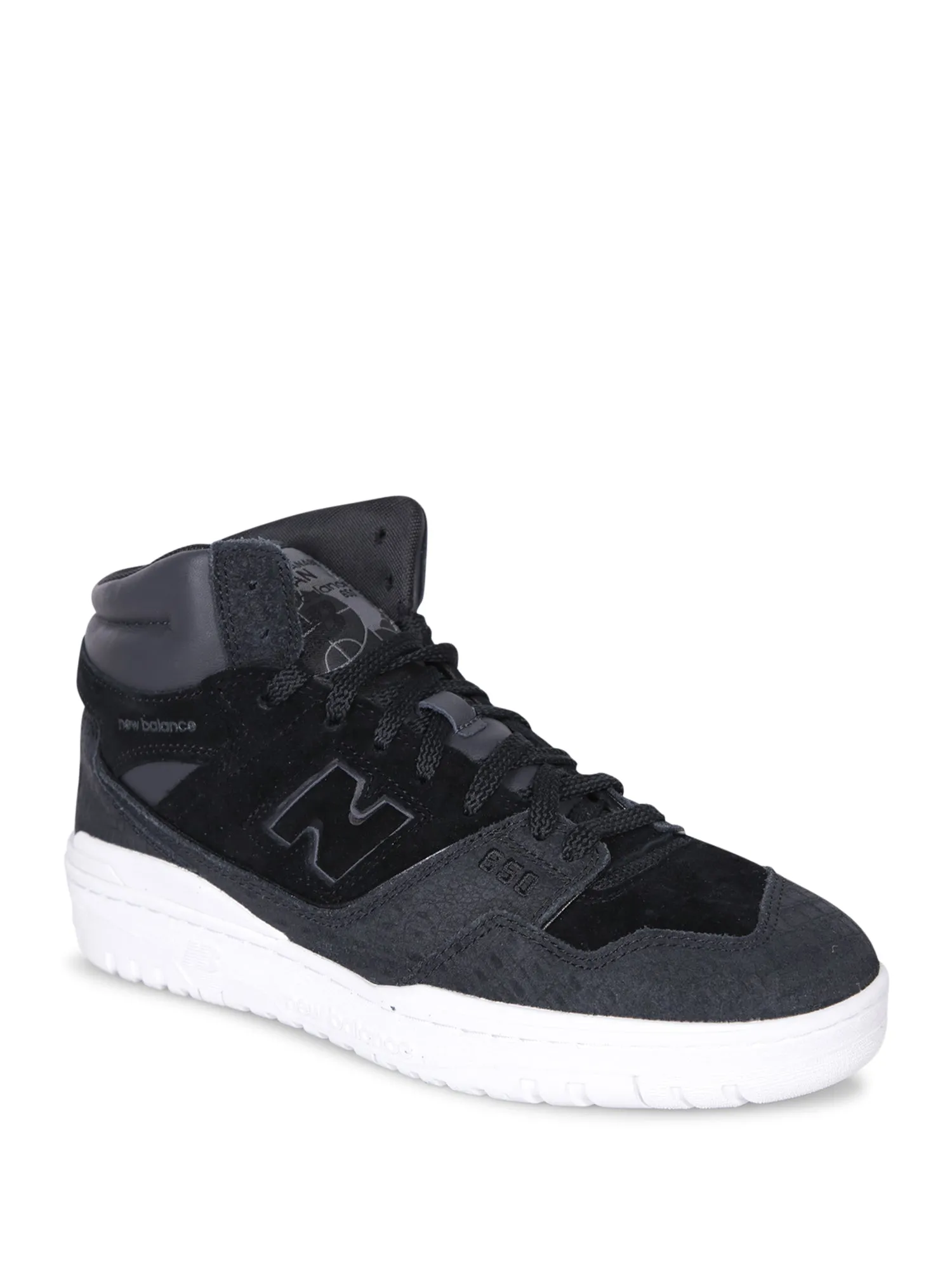 BB650 black high sneakers