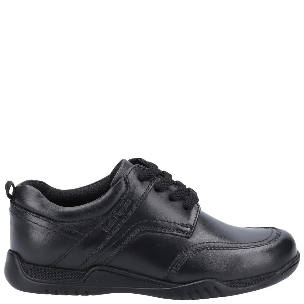 Black Harvey Junior School Shoes