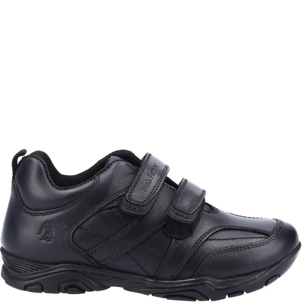 Black Levi Infant School Shoes