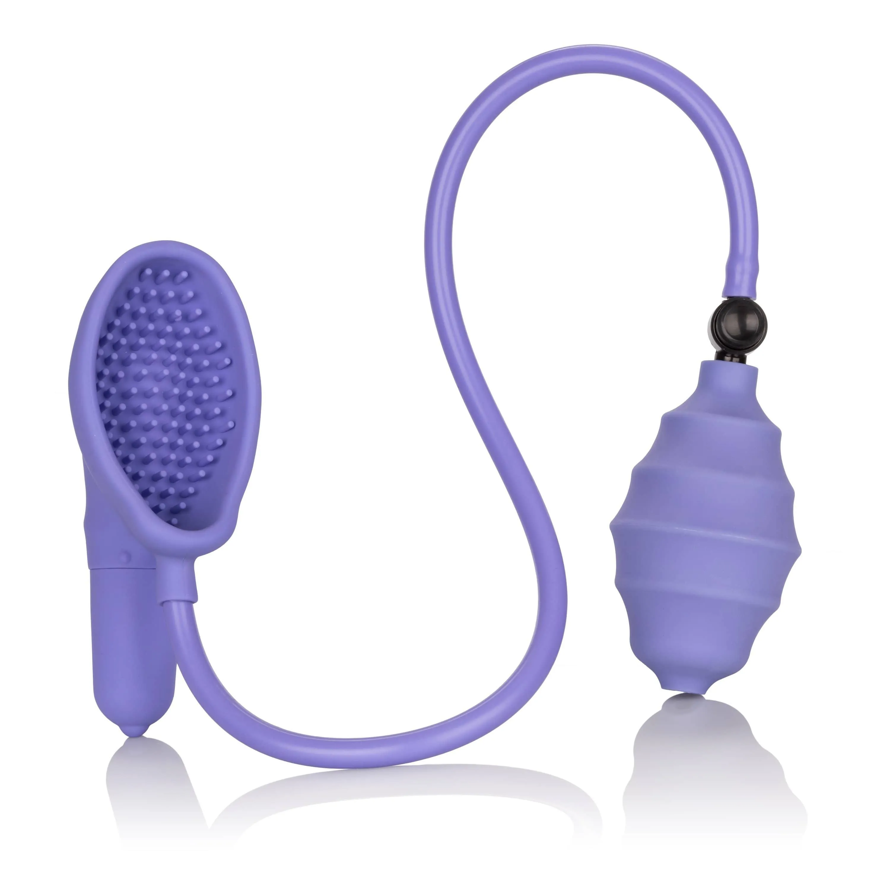 California Exotics - Intimate Pump Silicone Pro Intimate Clitoral Pump (Purple)