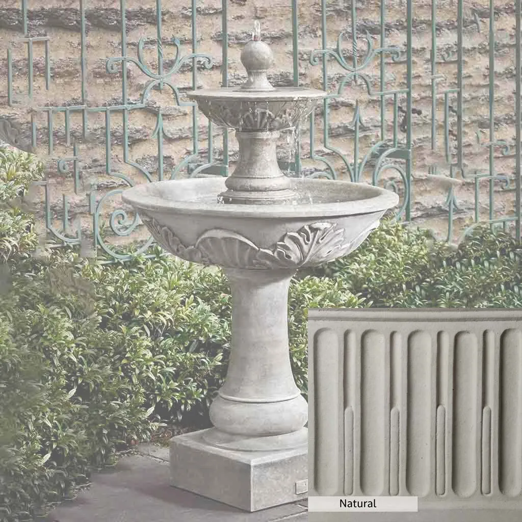 Campania International Acanthus Two Tiered Fountain