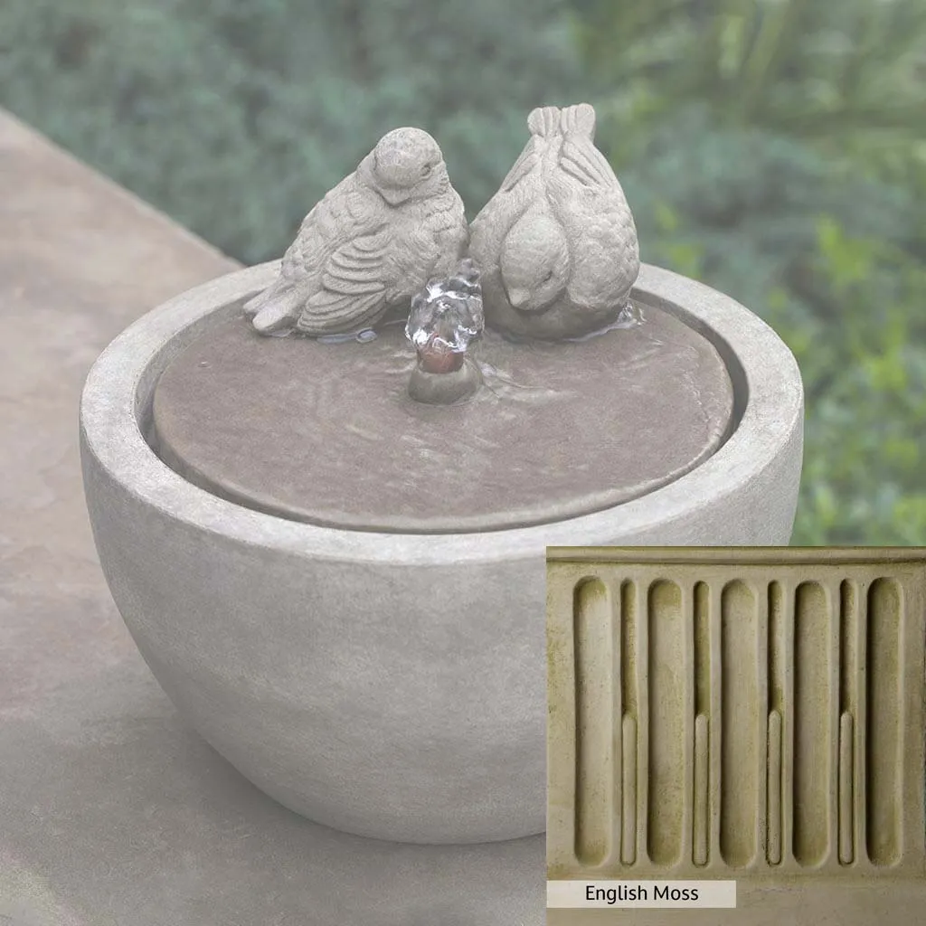 Campania International M-Series Bird Fountain