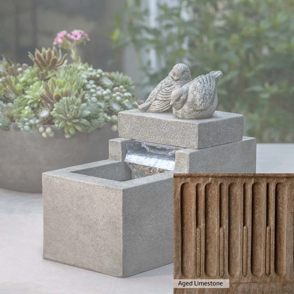 Campania International Mini Element Bird Fountain