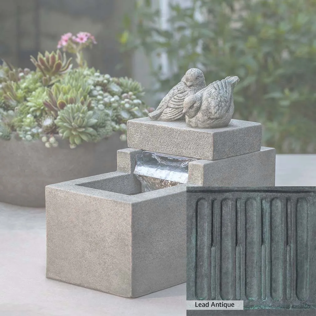 Campania International Mini Element Bird Fountain