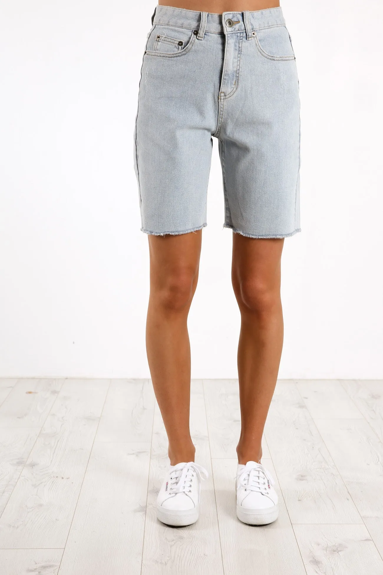 Cassie Denim Short Light Blue