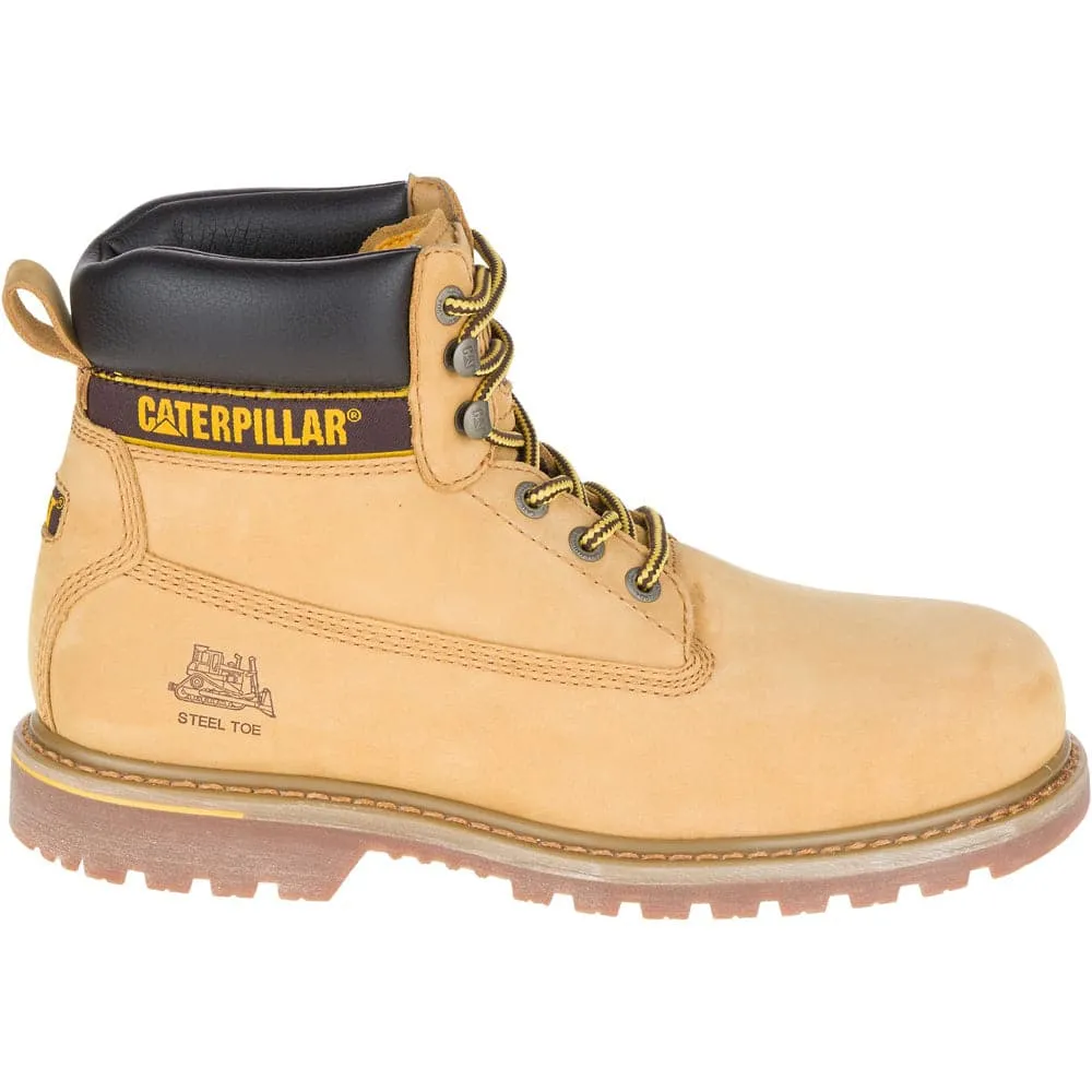 Caterpillar CAT Holton Steel Toe S3 HRO SRC Work Boot with Midsole