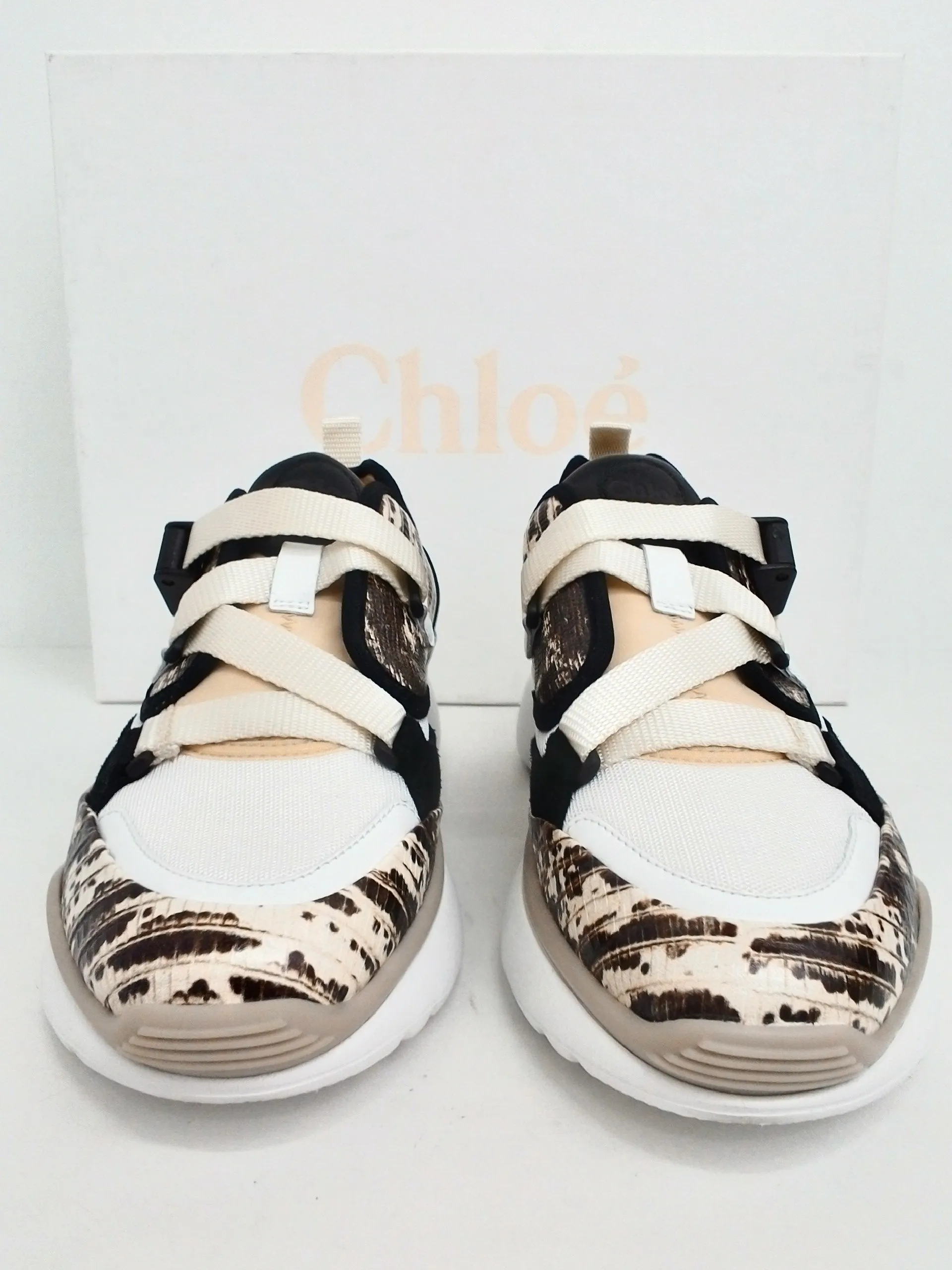 Chloé Women's Sneakers Eternal Grey Western Size 40