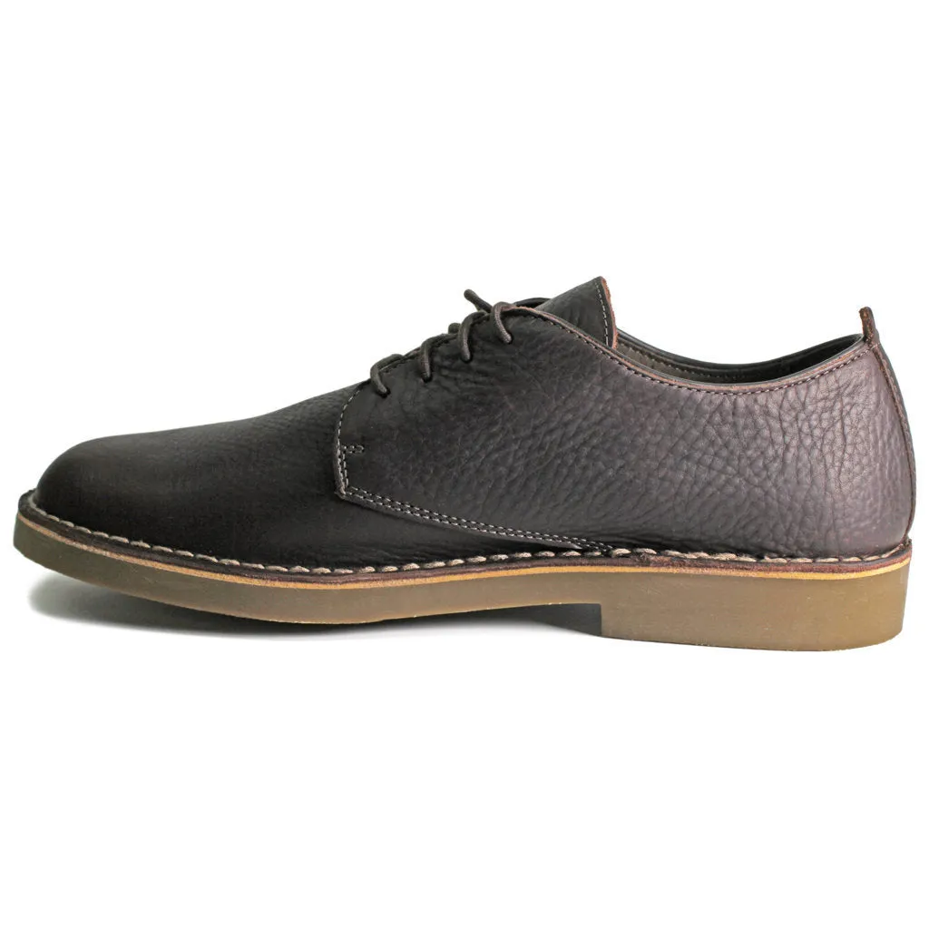 Clarks Mens Shoes Desert London Evo Lace Up Low Profile Leather - UK 10.5