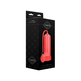 Classic Penis Pump - Red