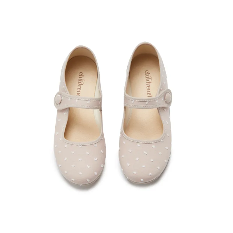 Classic Swiss-Dot Mary Janes | Camel