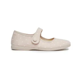 Classic Swiss-Dot Mary Janes | Camel