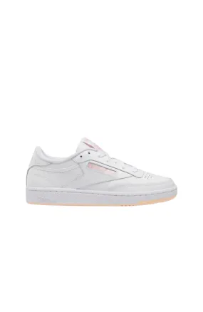 Club C 85 Shoe White Aura Orange