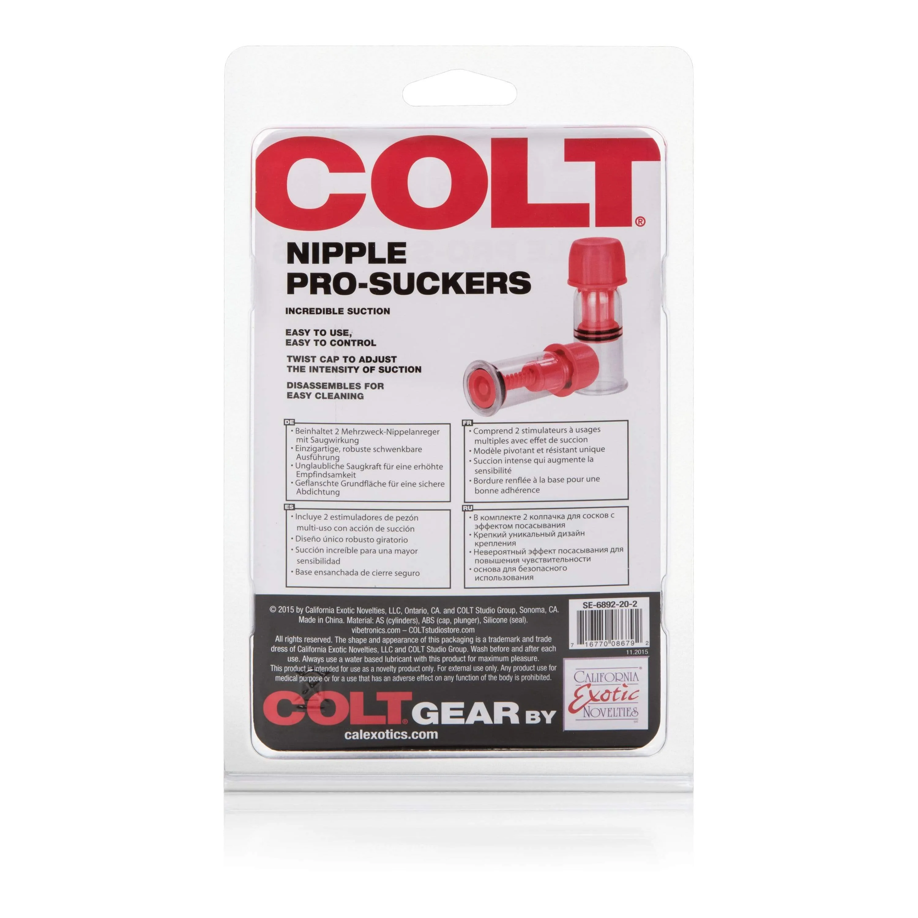 Colt - Gear Nipple Pro-Suckers