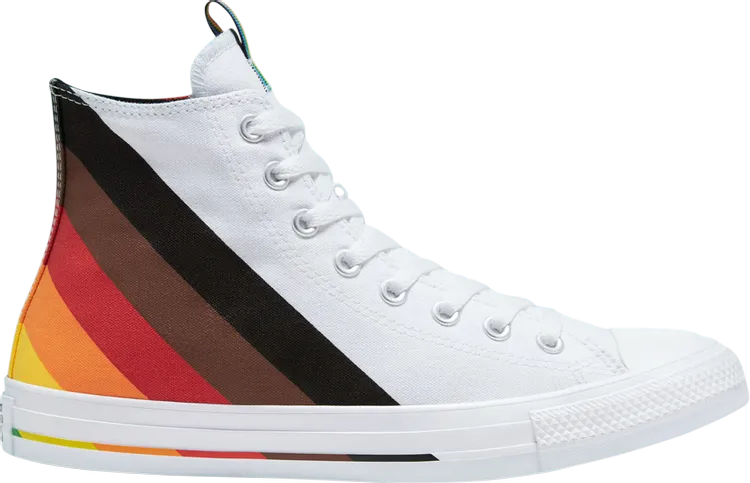 Converse Chuck Taylor All Star High Pride Sneakers - White, Multicolor