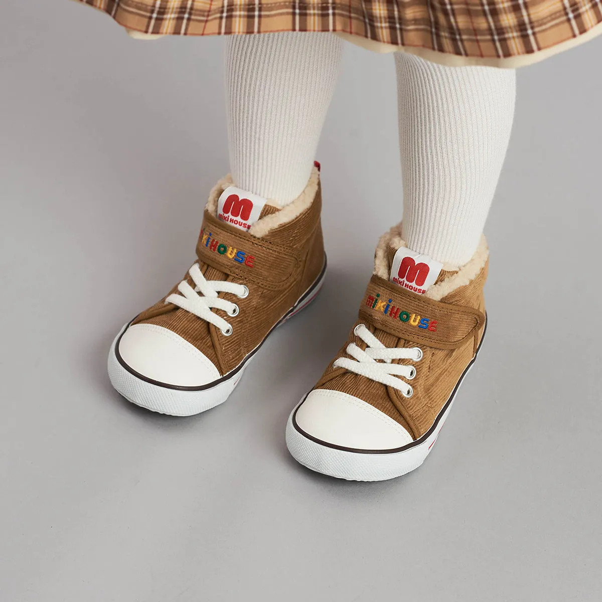 Corduroy High Top Sneakers for Kids