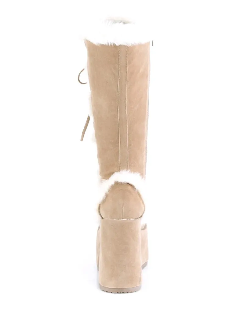 DEMONIA CAMEL-311 BOOTS - CAMEL ✰ PRE ORDER ✰